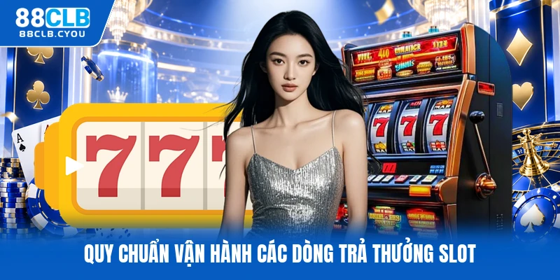 Quy chuẩn vận hành các dòng trả thưởng slot